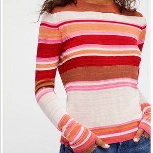 Free People Show Off Your Stripes Long Sleeve Top